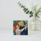 Tanz im Bougival Pierre Renoir Begleitkarte (Stehend Vorderseite)