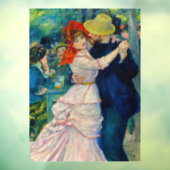 Tanz im Bougival Pierre Renoir Fensteraufkleber (Blatt 3)