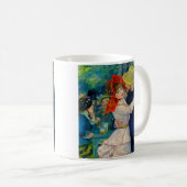 Tanz im Bougival Pierre Renoir Kaffeetasse (VorderseiteRechts)