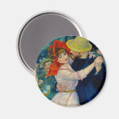 Tanz im Bougival Pierre Renoir Magnet (Vorderseite/Rückseite)