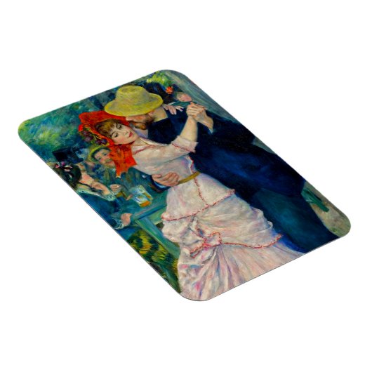 Tanz im Bougival Pierre Renoir Magnet (Rechte Seite)