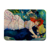 Tanz im Bougival Pierre Renoir Magnet (Horizontal)