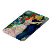 Tanz im Bougival Pierre Renoir Magnet (Linke Seite)