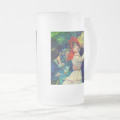 Tanz im Bougival Pierre Renoir Mattglas Bierglas (VorderseiteRechts)