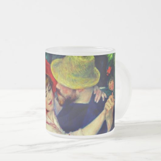 Tanz im Bougival Pierre Renoir Mattglastasse (VorderseiteRechts)