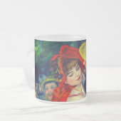 Tanz im Bougival Pierre Renoir Mattglastasse (Vorderseite Links)
