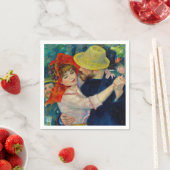 Tanz im Bougival Pierre Renoir Serviette (Beispiel)