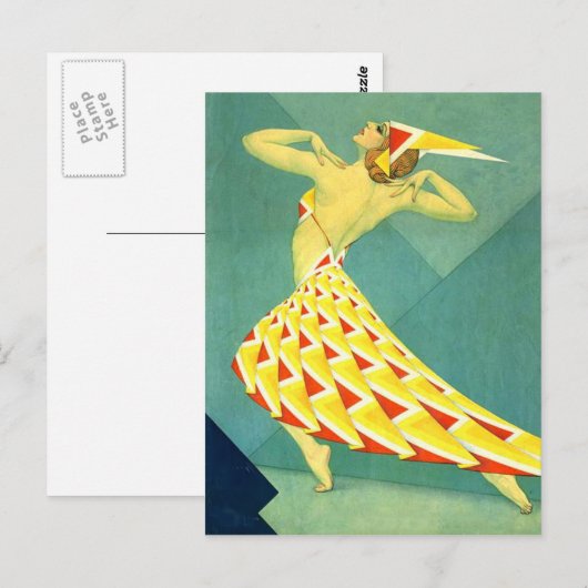 Tanz im Deko Postkarte (Vorne/Hinten)
