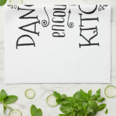 Tanz im Geschirrtuch (Gefaltet)