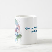 Tanz im Herzen des Waldes, wunderschöne Tasse (Mittel)