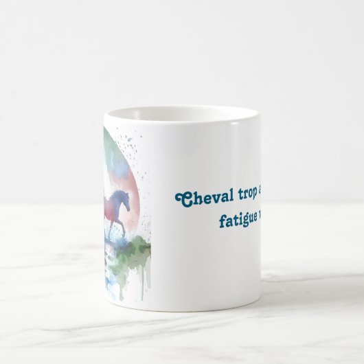 Tanz im Herzen des Waldes, wunderschöne Tasse (Mittel)