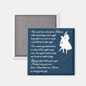 Tanz im Himmel Magnet (Vorderseite/Rückseite)