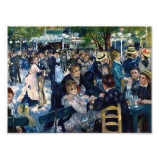 Tanz im Le Moulin de la Galette Fotodruck