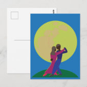 Tanz im Mondlicht Postkarte (Vorne/Hinten)