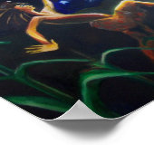 Tanz im Mondschein Poster (Ecke)