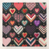 Tanz im Namen der Liebe Glasuntersetzer (Vorderseite)