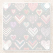 Tanz im Namen der Liebe Glasuntersetzer (Rückseite)