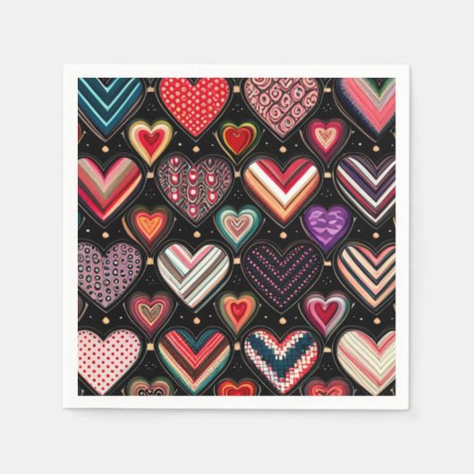 Tanz im Namen der Liebe Serviette (Vorderseite)