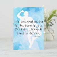 Tanz im Rain Card Graduate Vivian Greene