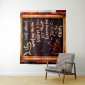 Tanz im Regen, Ausdrücke der Lebenszeichen Wandteppich (Beispiel)