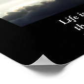 Tanz im Regen - Kunstdruck Poster (Ecke)