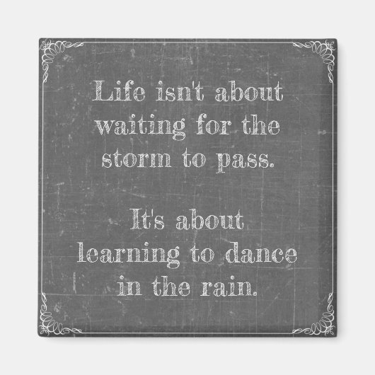 Tanz im Regen Magnet (Vorne)