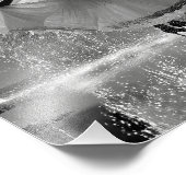 "Tanz im Regen - Moonlit Romance" Fotodruck (Ecke)