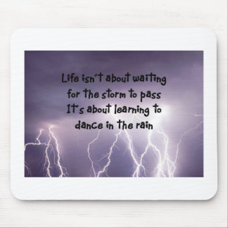 , Tanz im Regen Mousepad