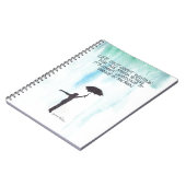 Tanz im Regen Notizblock (Linke Seite)