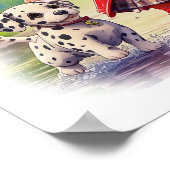 Tanz im Regen Poster (Ecke)