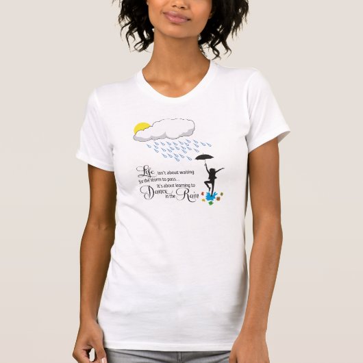 Tanz im Regen T-Shirt (Vorderseite)