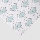 Tanz im Regengeflechtpapier Seidenpapier (Ausschnitt)