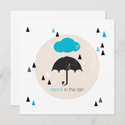 Tanz im Regenschirm (Vorne/Hinten)