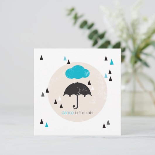 Tanz im Regenschirm (Stehend Vorderseite)