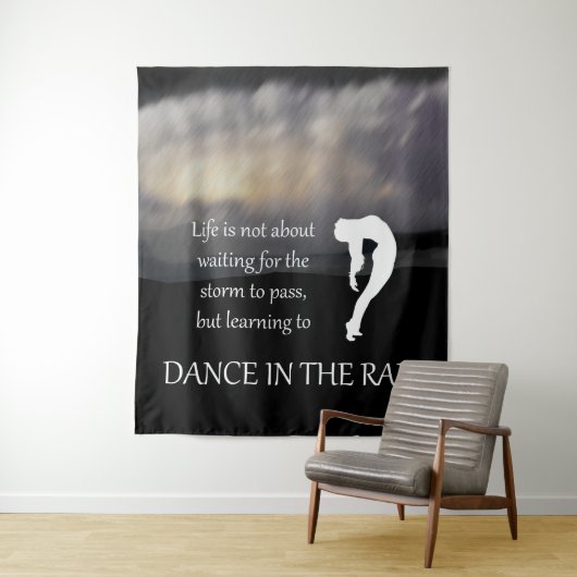 Tanz im Regentanz Wandteppich (Beispiel)