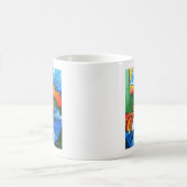 Tanz in Blau 2008 Kaffeetasse (Mittel)