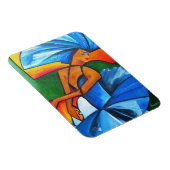 Tanz in Blau 2008 Magnet (Rechte Seite)