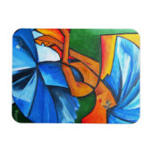 Tanz in Blau 2008 Magnet (Horizontal)