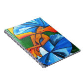Tanz in Blau 2008 Notizblock (Rechte Seite)