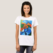 Tanz in Blau 2008 T-Shirt (Vorne ganz)