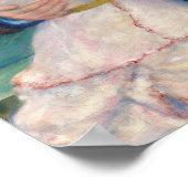 Tanz in Bougival, Paar von Pierre-Auguste Renoir Poster (Ecke)