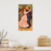 Tanz in Bougival Poster (Küche)