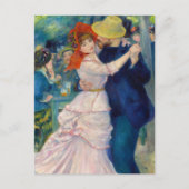 Tanz in Bougival von Pierre-Auguste Renoir Postkarte (Vorderseite)