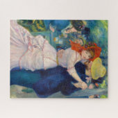 Tanz in Bougival von Pierre-Auguste Renoir Puzzle (Horizontal)