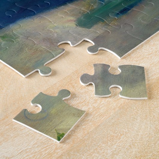 Tanz in Bougival von Pierre-Auguste Renoir Puzzle (Seite)