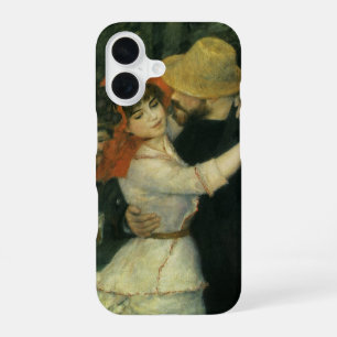 Tanz in Bougival von Pierre Renoir, Vintage Art iPhone 16 Hülle