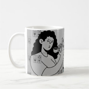 Tanz in deinen Tag hinein Kaffeetasse