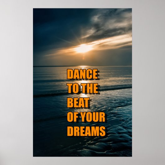 Tanz in den Beat deiner Träume Poster (Vorne)