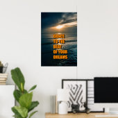Tanz in den Beat deiner Träume Poster (Heimbüro)