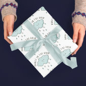Tanz in den Regenwaschpapier-Blättern Geschenkpapier Set